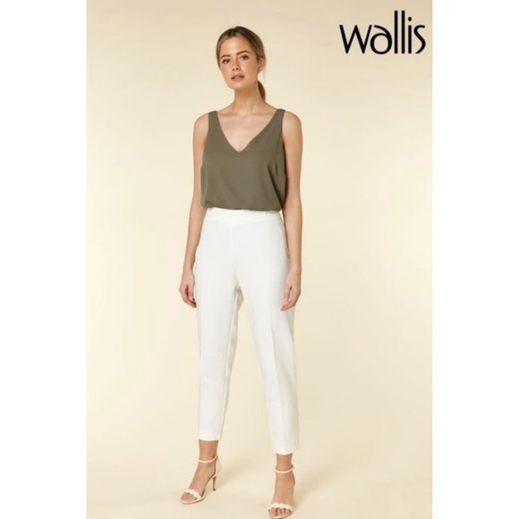 Jumpsuits | Wallis White Trouser Pants 